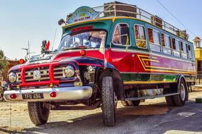 delightful Bus Old Vehicle