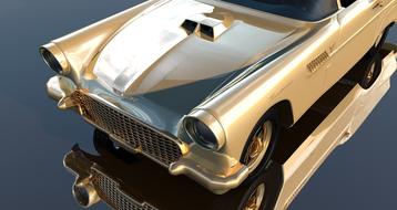 ford oldtimer gold