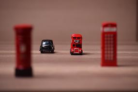 London attributes in miniature