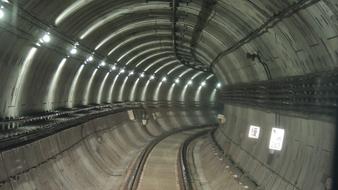 Railway track Tunnel