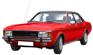 Ford Granada Gl red