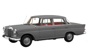 Mercedes Benz 190D Type drawing