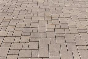 geometric pattern of paving slabs