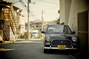Car Vintage city