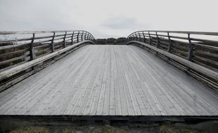 Bridge Wooden grey