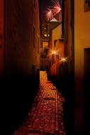 Night Dark Alley street