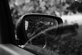 Rain Side Mirror
