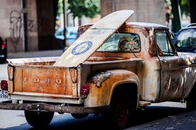 rustic Truck Vehicle Transportation