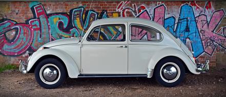 Vw Beetle Graffiti wall