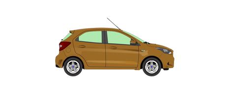 car ford 3d model drawing