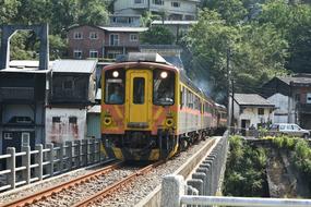 Tourism Railway Train yellow