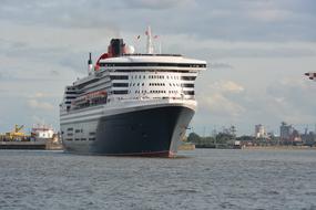 Water Transport Ship Queen Mary 2