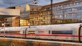 Munich Railway Station train speed