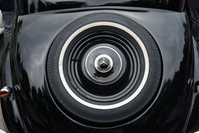 Car Wheel Black sign