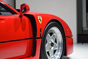 red Ferrari F40 Racing Sports car