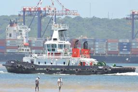 Durban Harbor Transport and people