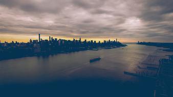 Architecture City Dawn landscape