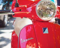 Vehicle Car red