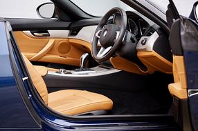 interior of a car bmw z4