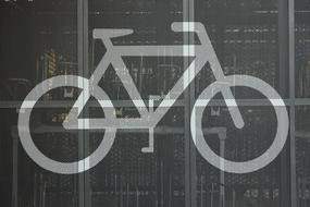 Bike Symbol drawing