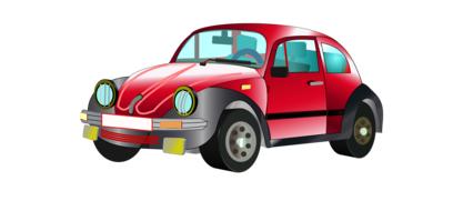red car as an illustration