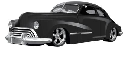 car dodge vintage as a 3d model