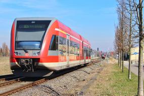 Deutsche Bahn Br646 Neuruppin train