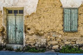 House Old wall btick