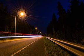 Night Road lamps