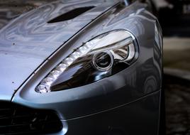 Aston Martin car lights