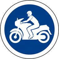 traffic sign motorcycle drawing