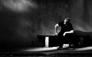 Human Character black and white