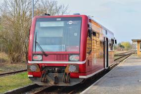 Hanseatic Railway Private red