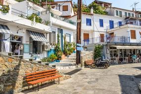 Greece Skopelos city