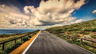 Sky Road panoramic