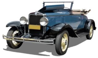 two door nostalgia car model
