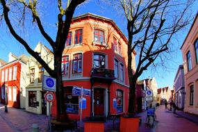Road and Architecture in City