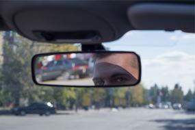 Rearview Mirror Car