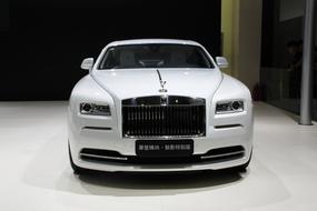 white Rolls-Royce Luxury Car