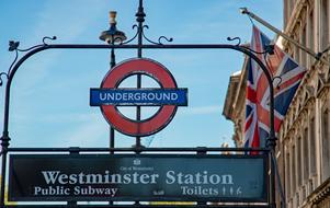 London Metro Underground sign