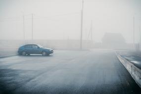 Fog car Photo