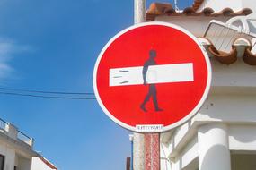 Surf Street Sign