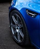 Bmw M5 F10 Wheel close-up