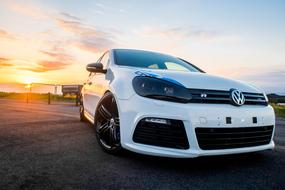 Vw Car Golf white