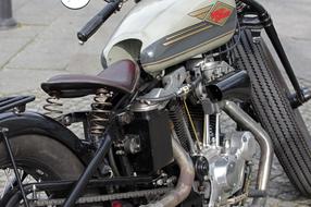 Motorcycle Harley Davidson retro
