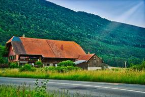 Landscape Mountain Nature house