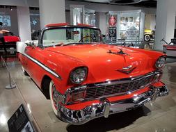 Chevrolet 55 Belair red car