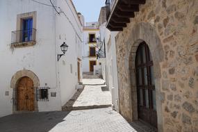 Ibiza Eivissa City street