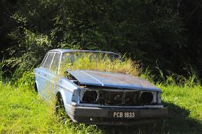 old Vehicle Countryside green grass