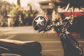 Helm Motorcycle star